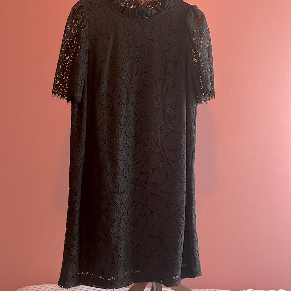 Gap Black Lace Dress